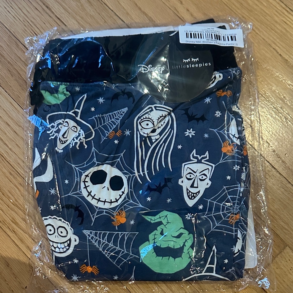 Little Sleepies Disney Night are Before Christmas Pajama Pants - Dark Blue